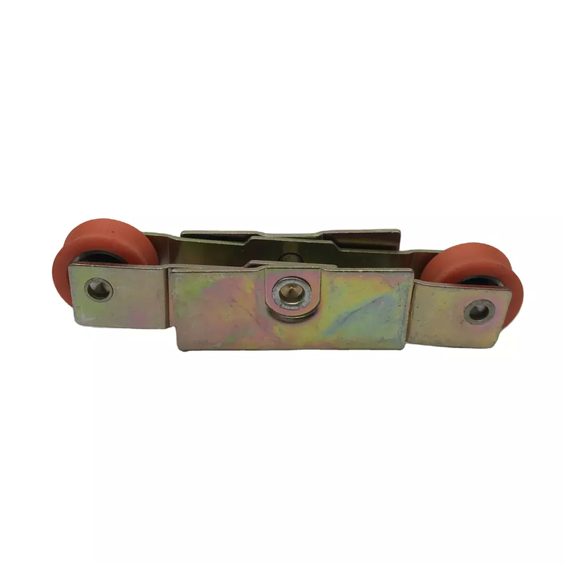 Adjustable Steel Aluminium Sliding Wheel Rollers 100kg For Wardrobe warehouse