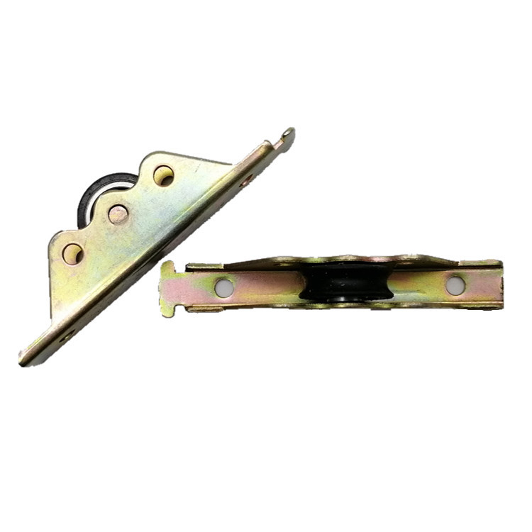 rustproof Cupboard Bottom Sliding Door Rollers assemblies Non Slip