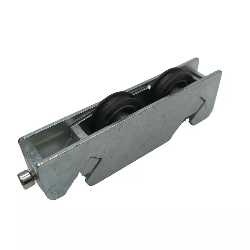 Metal Zinc Alloy Aluminum Sliding Window Wheels Door Runners 100kg Load