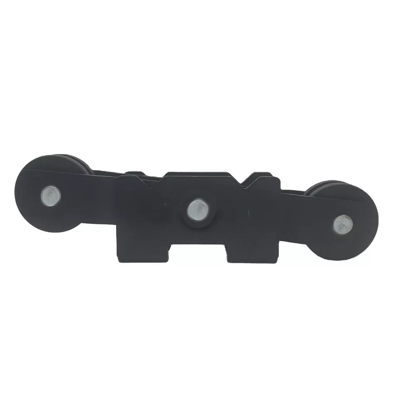 Weatherproof Aluminium Sliding Bypass Closet Door Rollers Self lubricating