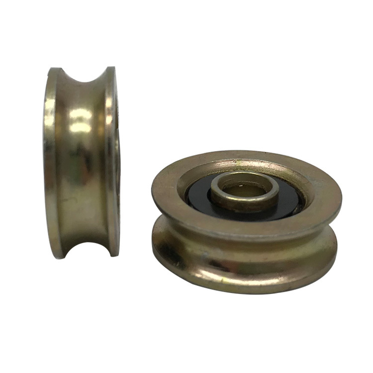Sealed UPVC Sliding Door Bearing Wheels Rollers For Garage Door Self Lubricated