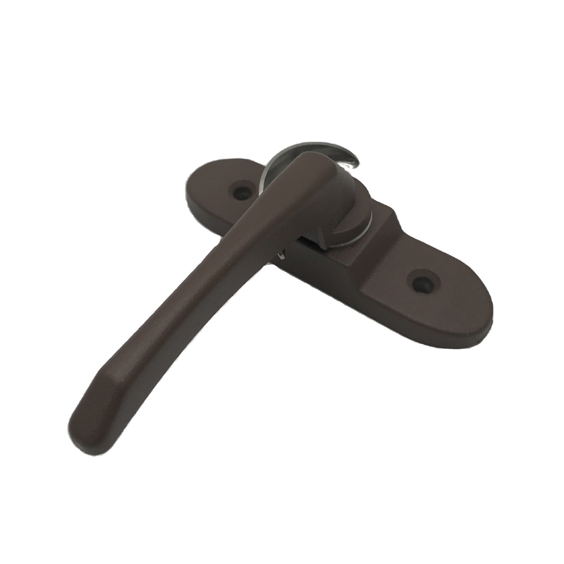 75mm Black White Sliding Sash Window Locks Crescent Latch 180 Degree