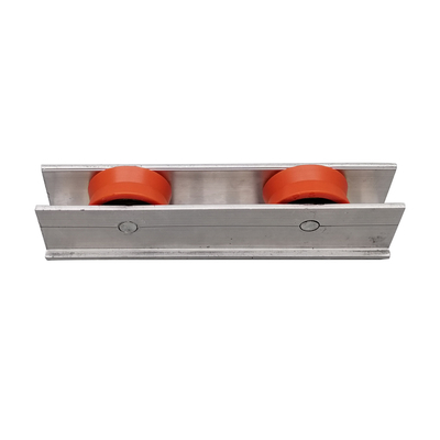 Good price Low Friction Wardrobe Aluminum Sliding Door Track Wheels Rollers Pulley 100kg online