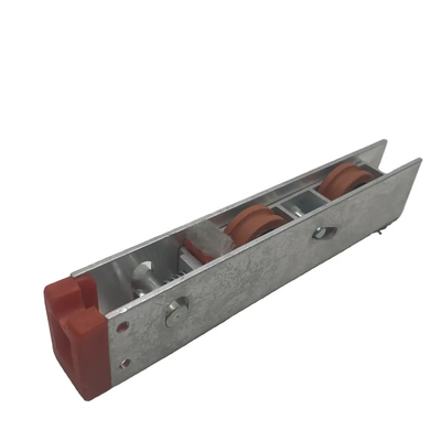 Dobra cena. Niestandardowe nylonowe aluminiowe rolki i szyny do drzwi przesuwnych 100kg 30mm w Internecie