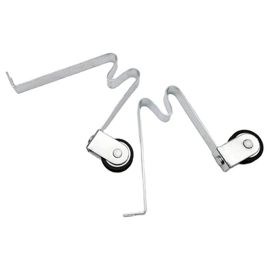 Bon prix Roulettes de porte moustiquaire coulissante en acier OEM réglables, poulie robuste en ligne
