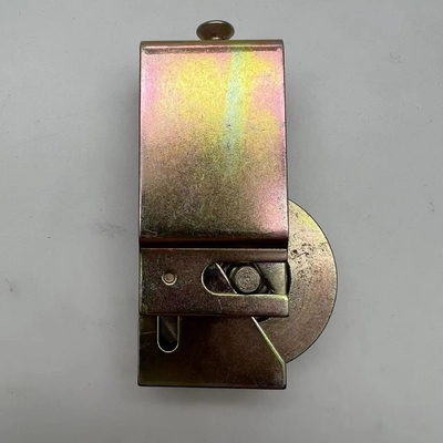 Buen precio Rodillos de puerta tándem de acero inoxidable de 30 mm y 50 kg para ventanas correderas ajustables en línea