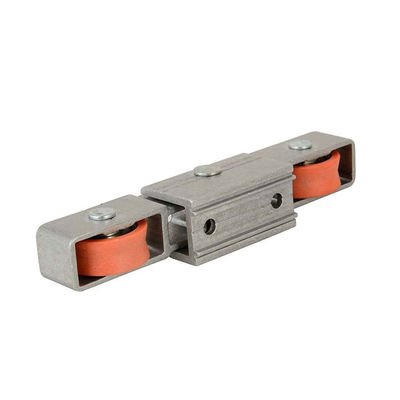 ราคาดี Adjustable Rail Guided Aluminium Sliding Door Rollers Replacement For Closet Wardrobe ออนไลน์