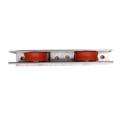 ราคาดี Low Friction Wardrobe Aluminum Sliding Door Track Wheels Rollers Pulley 100kg ออนไลน์
