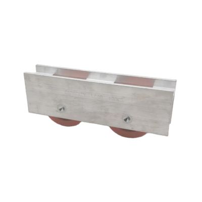 ভালো দাম Middle East Hot Sales Aluminium Box Roller 30mm V Shape Double Nylon Pulley Wheel Aluminium Sliding Door Rollers অনলাইন
