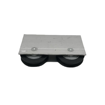 ราคาดี South America Hot sales Aluminium Door And Window Fitting Double Nylon U Shape Pulley Wheel Aluminium Sliding Door And Window Rollers ออนไลน์