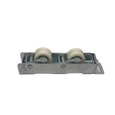 Good price Adjustable Steel Aluminium Sliding Wheel Rollers 100kg For Wardrobe warehouse online