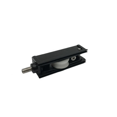 Giá tốt Black Zamak Sliding Window Roller Parts Nylon Single V Groove Wheel Assembly trực tuyến