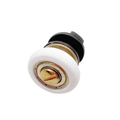 Good price Bathroom Zamak Sliding Stainless Steel Door Rollers Pulley Customized online