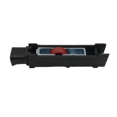 Bom preço Argentina Modern Design Single V Shape Nylon Pulley Wheel Zinc Alloy Inner Part Plastic Housing Sliding Door Rollers on-line
