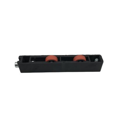 ราคาดี Aluminum Door And Window Accessories Double V Shape Nylon Pulley Wheel Sliding Plastic Door Roller ออนไลน์