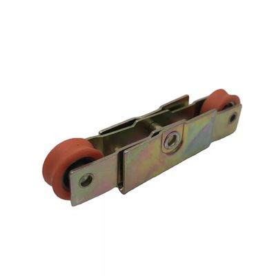 Good price Carretillas Para Ventana De Hardware Adjustable Steel Sliding Door Roller Double V Shape Nylon Pulley Gate Wheel online