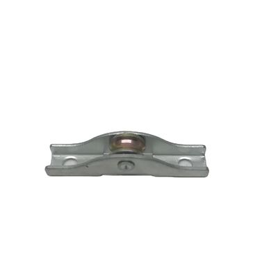 Good price Iraq Market Hot Sales Screen Window Hardware Single U Shape Iron Wheel Zinc Plated Housing Steel Sliding Door Wheels online