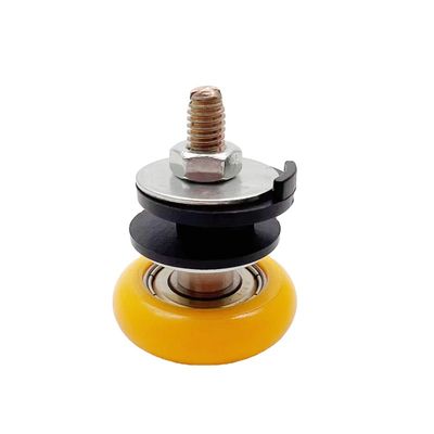 Good price Bathroom Sliding Glass Door Hanging Roller High Carbon Steel Bearing Nylon Round Shape Pulley Wheel Stainless Steel Door Rollers online