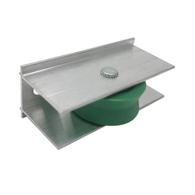 Harga bagus Perangkat Keras Aluminium Perumahan Pintu Geser Roller Gerbang Roller Roda Katrol Nilon untuk Mesir on line