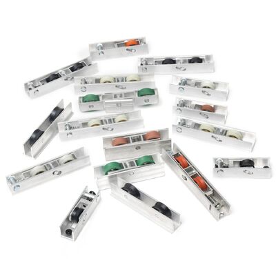 Bom preço Rodas de porta deslizante de hardware Rolo duplo Roda de guarda-roupa Roda de janela on-line