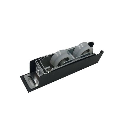 Buen precio Rueda de polea en forma de V doble ajustable para carcasa de plástico, rueda para ventana corredera en línea