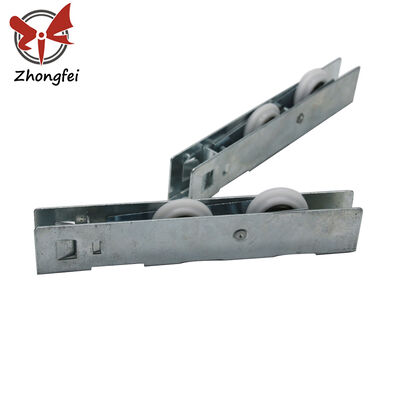 Bom preço Rolo deslizante de carcaça de aço de ferro de 25*13*138mm, rolamento de aço de alto carbono 606zz com roda de material POM para janela deslizante de PVC on-line