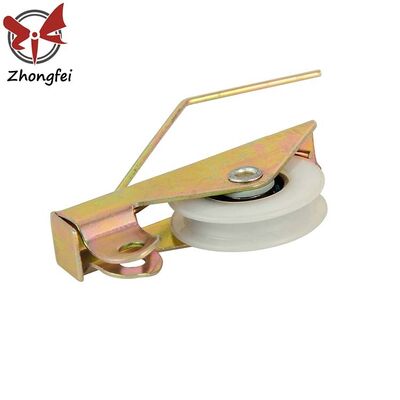 قیمت خوب چرخ غلتکی کشویی فولادی با کیفیت بالا برای پنجره و درب آلومینیومی، قطعات سخت افزاری پنجره با قیمت ارزان آنلاین