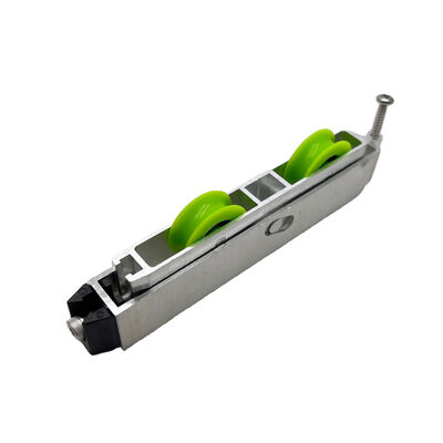 سعر جيد Roldanas Acessórios Para Alumínio أدوات الألومنيوم الباب والنوافذ ملحقات نايلون مزدوج شكل U عجلة البولية عجلة الدوار المنزلية الانترنت