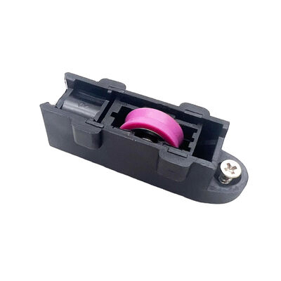 Bom preço Roldanas Acessórios Para Alumínio Rodas deslizantes de alumínio Porta e Janela Rodas de rolos Single V Shape Roda de nylon Bracket de plástico Rodas deslizantes de janela on-line