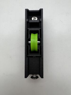 Giá tốt ROLDANAS Cửa bền Hardware Windows trượt Rollers Plastic Housing Nylon Ball Bearing Roller Wheel cho sử dụng căn hộ khách sạn trực tuyến