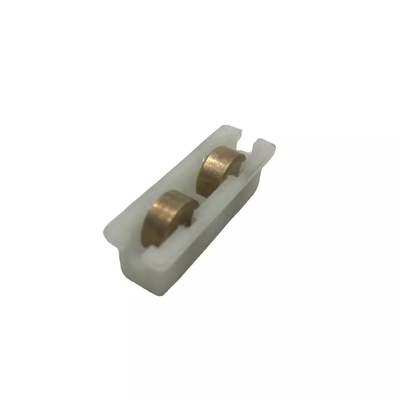 Bom preço Rodas de cobre duplo, carcaça de nylon, rolos de porta deslizantes de plástico para o sistema de portas e janelas de alumínio on-line
