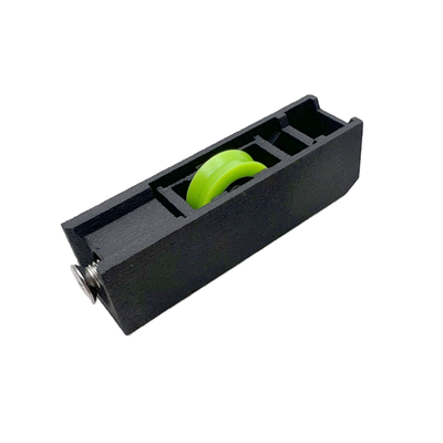 قیمت خوب رولداناس لوازم جانبی آلومینیوم واحد V Groove نایلون چرخ چرخ پلاستیکی خانه کشویی درب و پنجره رول آنلاین