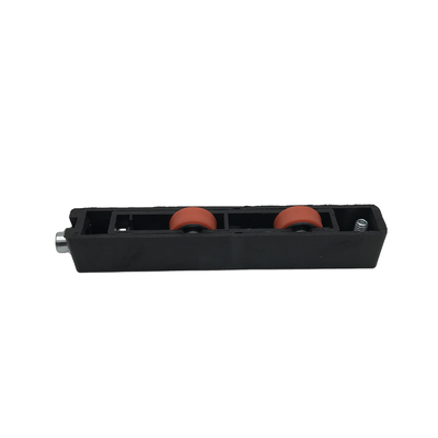 Bon prix Casement en plastique en rouleau noir double orange silent roue en nylon coulissante raccords de fenêtre en aluminium en ligne