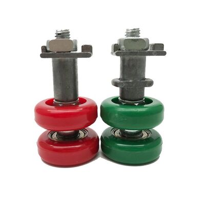 Bom preço Pulley de suspensão de porta deslizante de duplo nylon suspensivo on-line