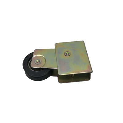RODAMIENTO SERIE 25 SIMPLE Aluminium Door And Window Accessories V Groove Nylon Wheel Zinc Plated Iron Housing Sliding Steel Door Wheels